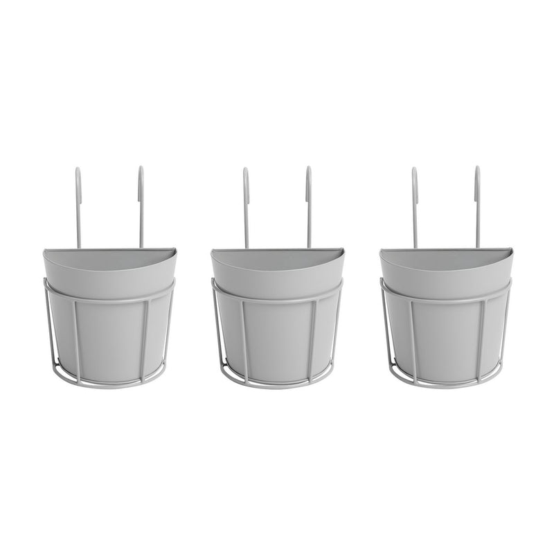 Argos Home planter set grey hanging set of 3, UK version