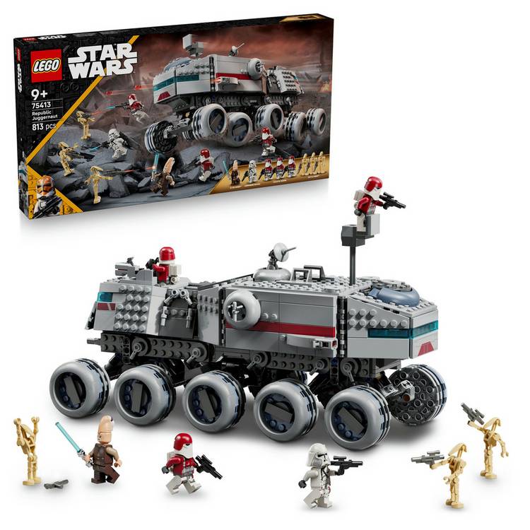 LEGO Star Wars Republic Juggernaut 75413 building toy (British brand)