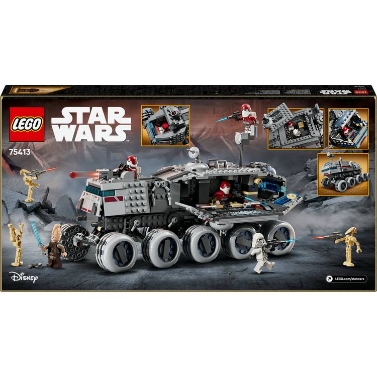 LEGO Star Wars Republic Juggernaut 75413 building toy (British brand)