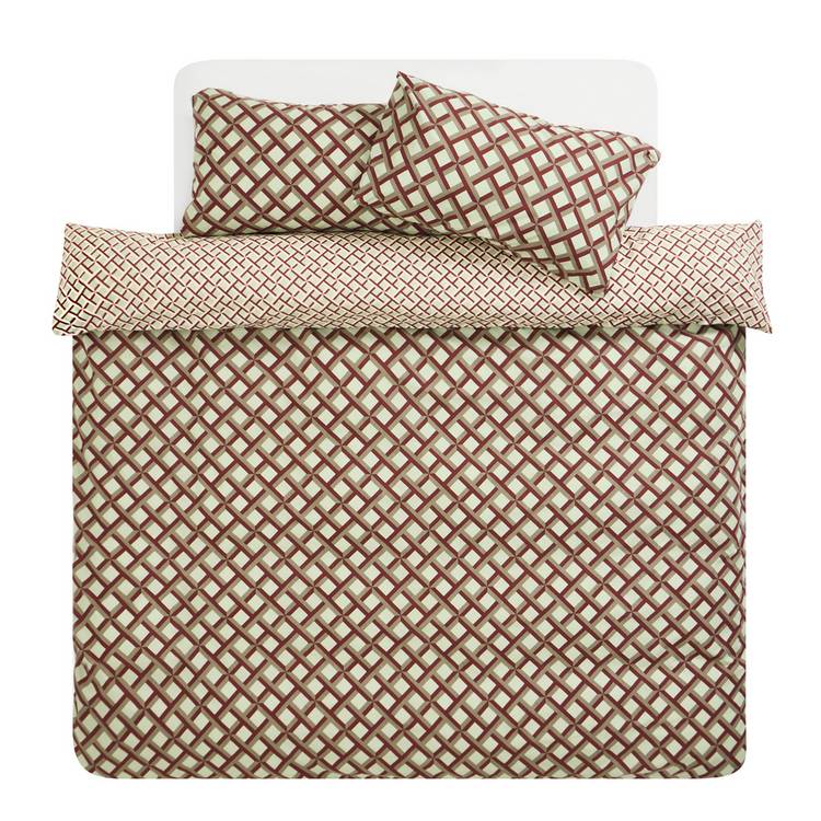 Habitat mint geometric print bedding set single (British brand)