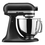 KitchenAid Artisan 4.8L stand mixer black, imported from the UK