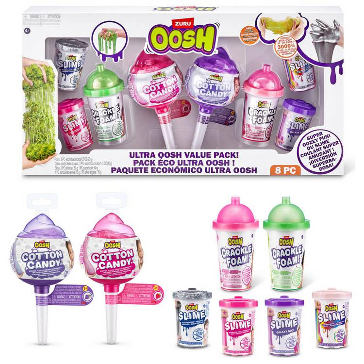 Zuru OOSH Mega Pack slime putty compound set - British product