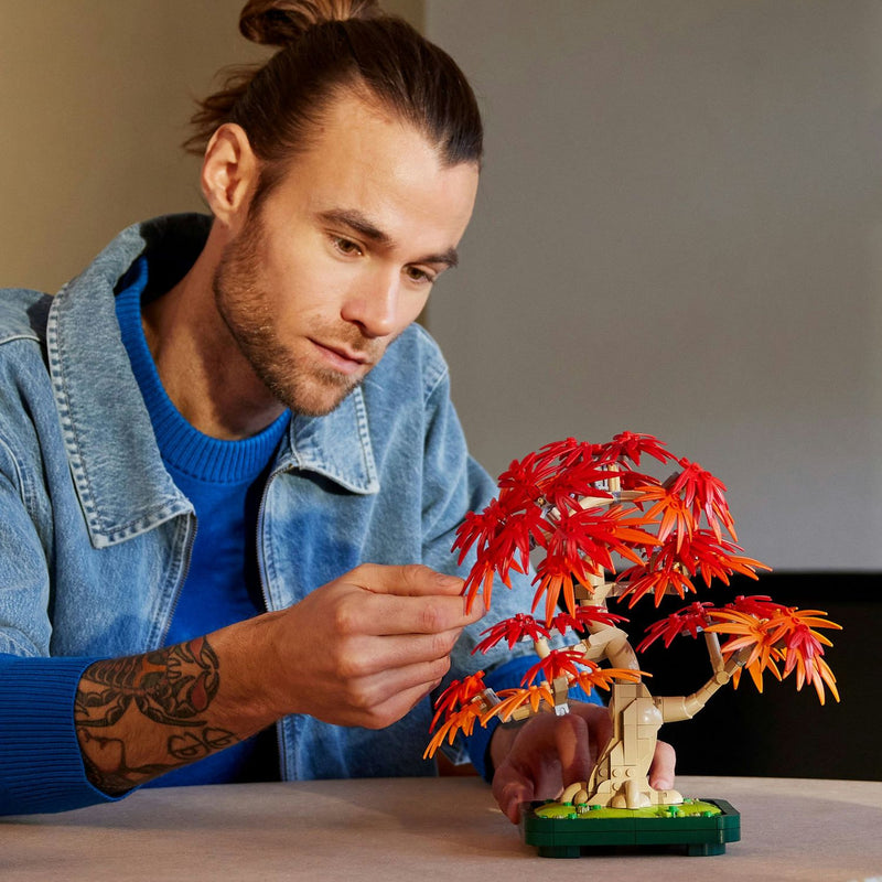LEGO Botanicals Japanese Red Maple Bonsai Tree set - British product