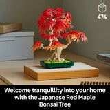 LEGO Botanicals Japanese Red Maple Bonsai Tree set - British product