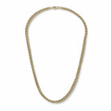 Uncommon Souls men's gold tone rope chain necklace (British brand)