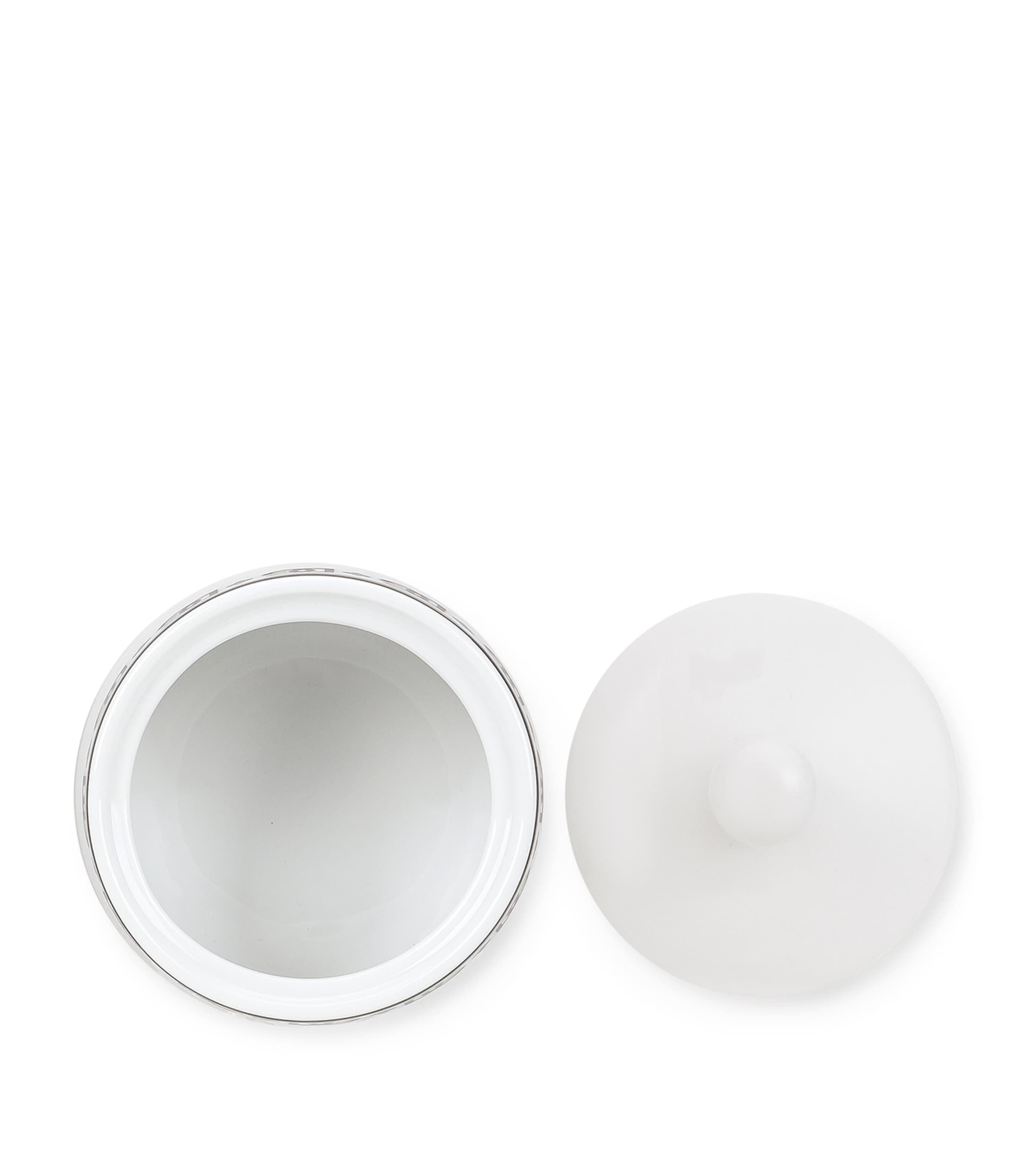 Dolce&Gabbana Casa porcelain sugar bowl with lid, 10cm diameter - British product