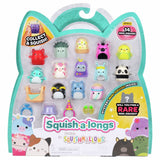 Squish-a-longs 14 pack collectible mini figures, imported from the UK