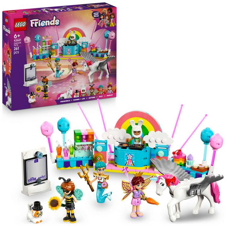 LEGO Friends Costume Party unicorn fairy building set, imported from the UK