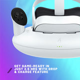 STEALTH charging and storage bundle for Meta Quest 3S - British product