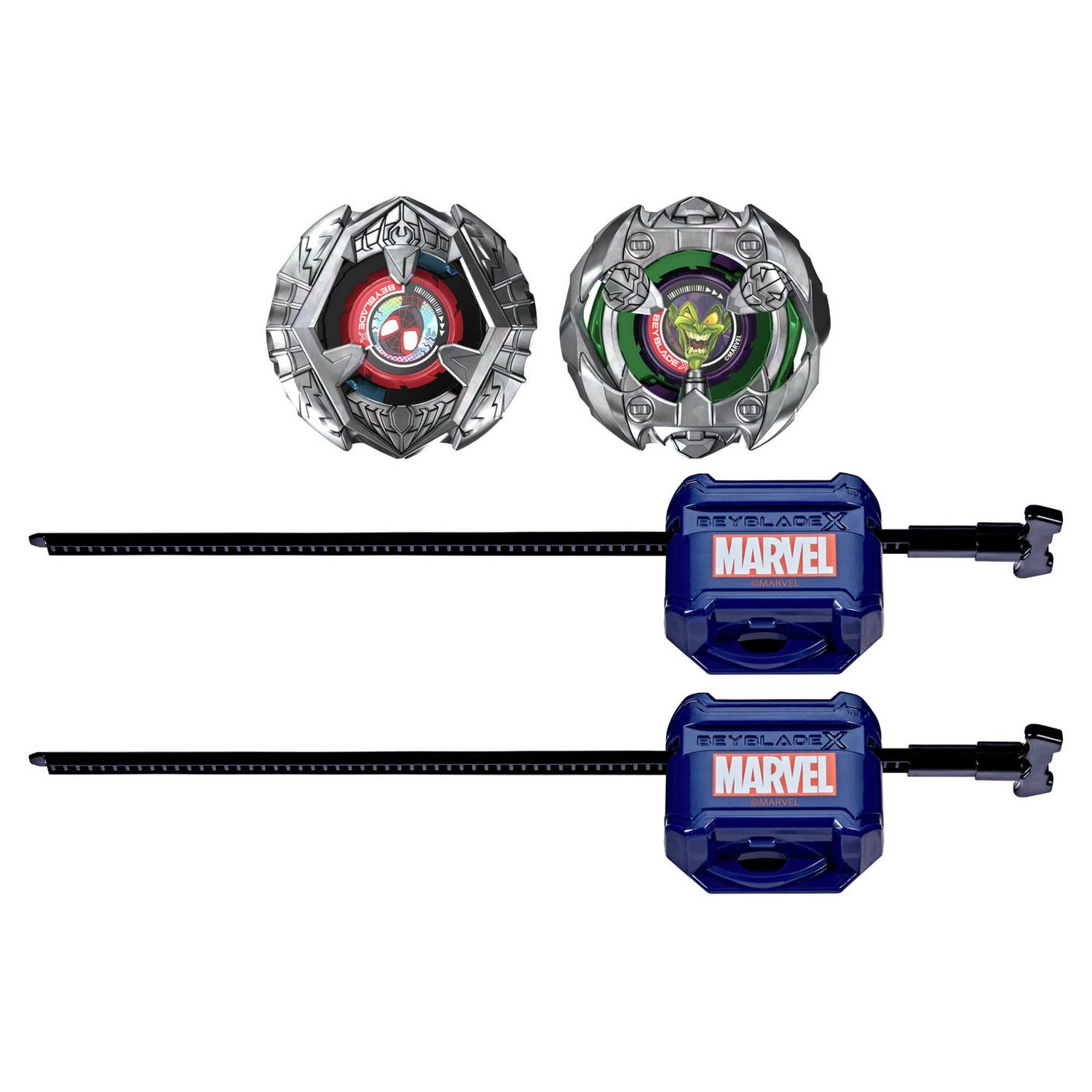 Beyblade X Marvel Soundview playset pack of 2 - British product