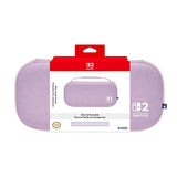 HORI Slim Tough Pouch lavender Nintendo Switch 2 - British product