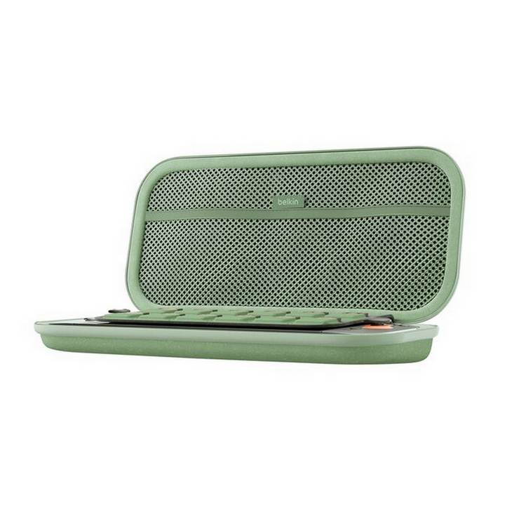 Belkin travel case Nintendo Switch 2 green UK version