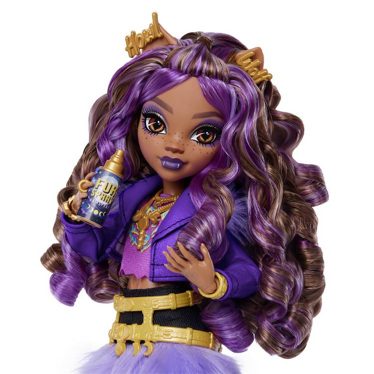 Monster High fashion doll Clawdeen Wolf 32cm, UK version