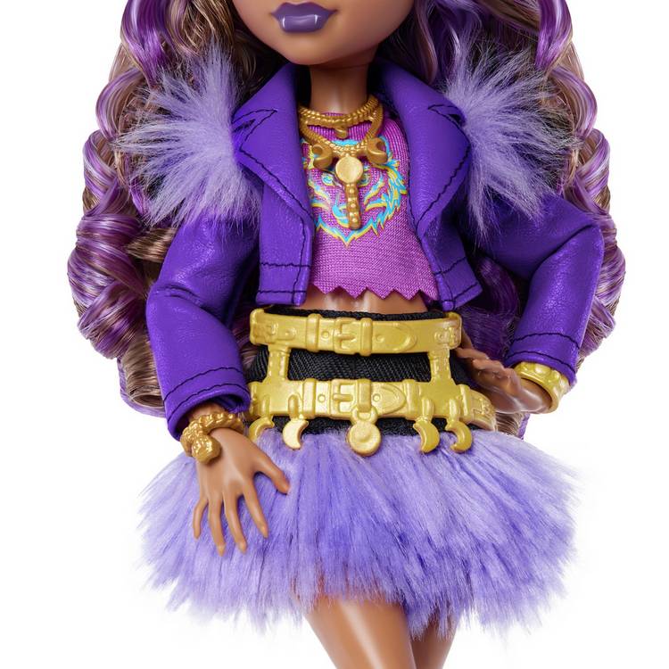 Monster High fashion doll Clawdeen Wolf 32cm, UK version