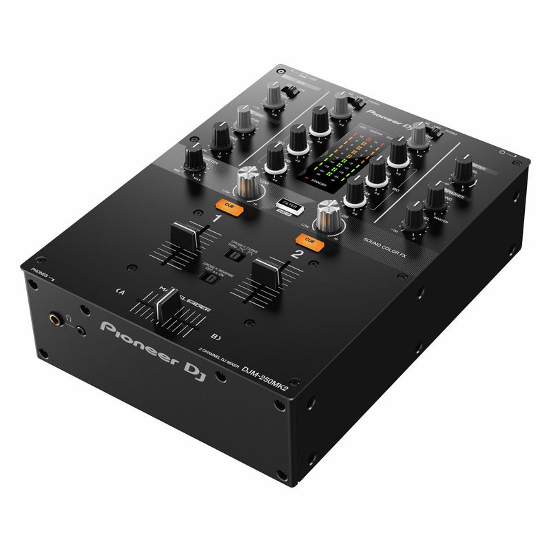 Pioneer DJ DJM-250MK2 2-channel DJ mixer, imported from the UK