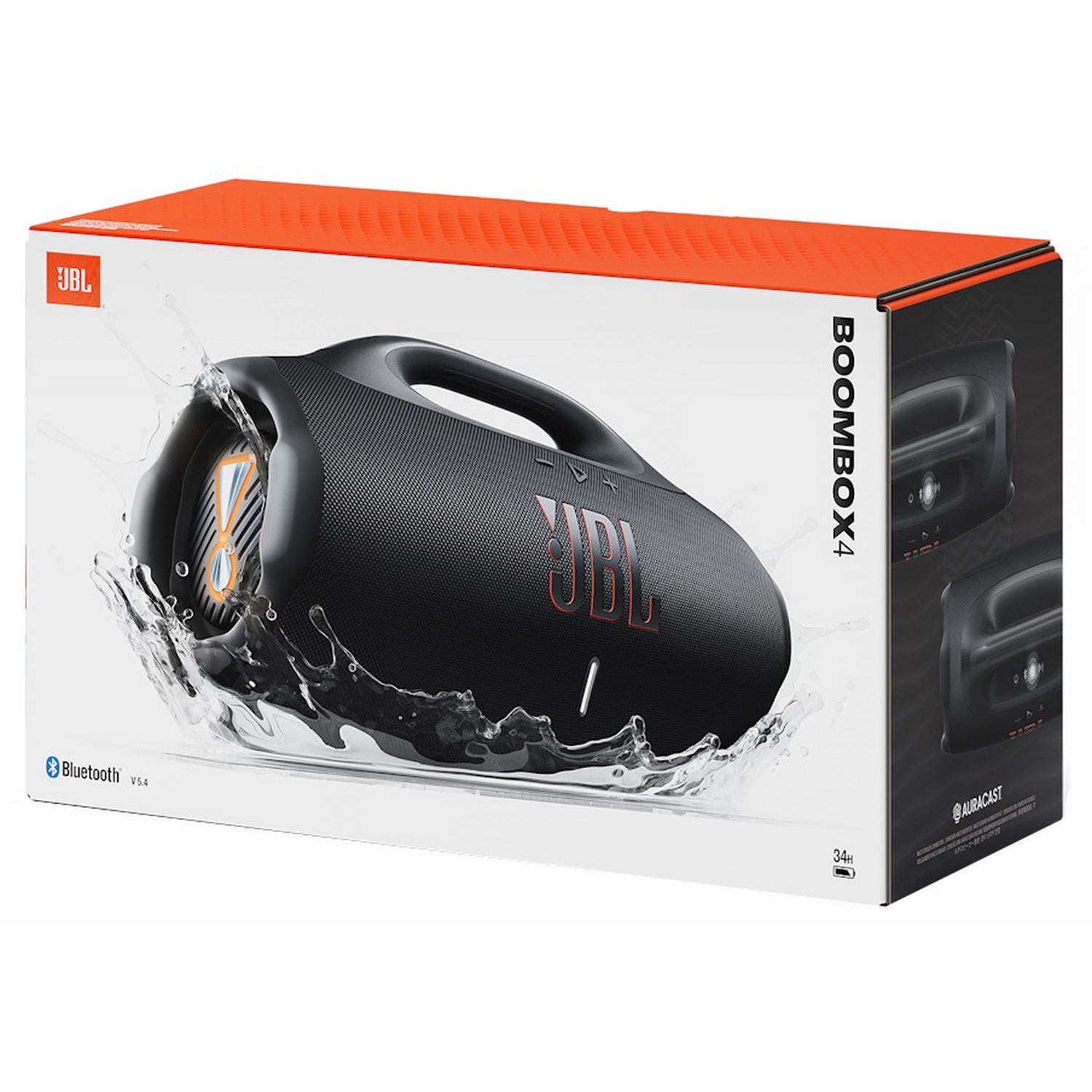 JBL Boombox 4 portable bluetooth speaker black - British product