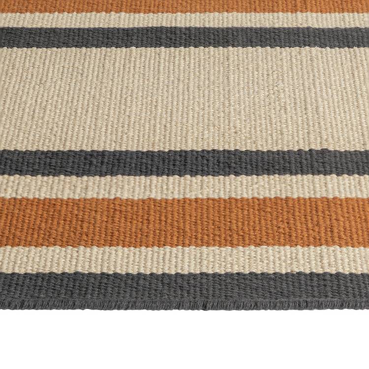 Habitat flatweave rug stripe charcoal 120x170cm - British product