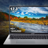 Acer Aspire Lite 17.3in laptop N150 silver, UK version