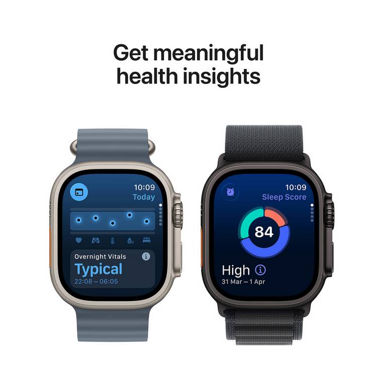 Apple Watch Ultra 3 49mm Light Blue Alpine Loop - British product