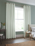 Laura Ashley Sage Wickerwork made to measure curtains - British product