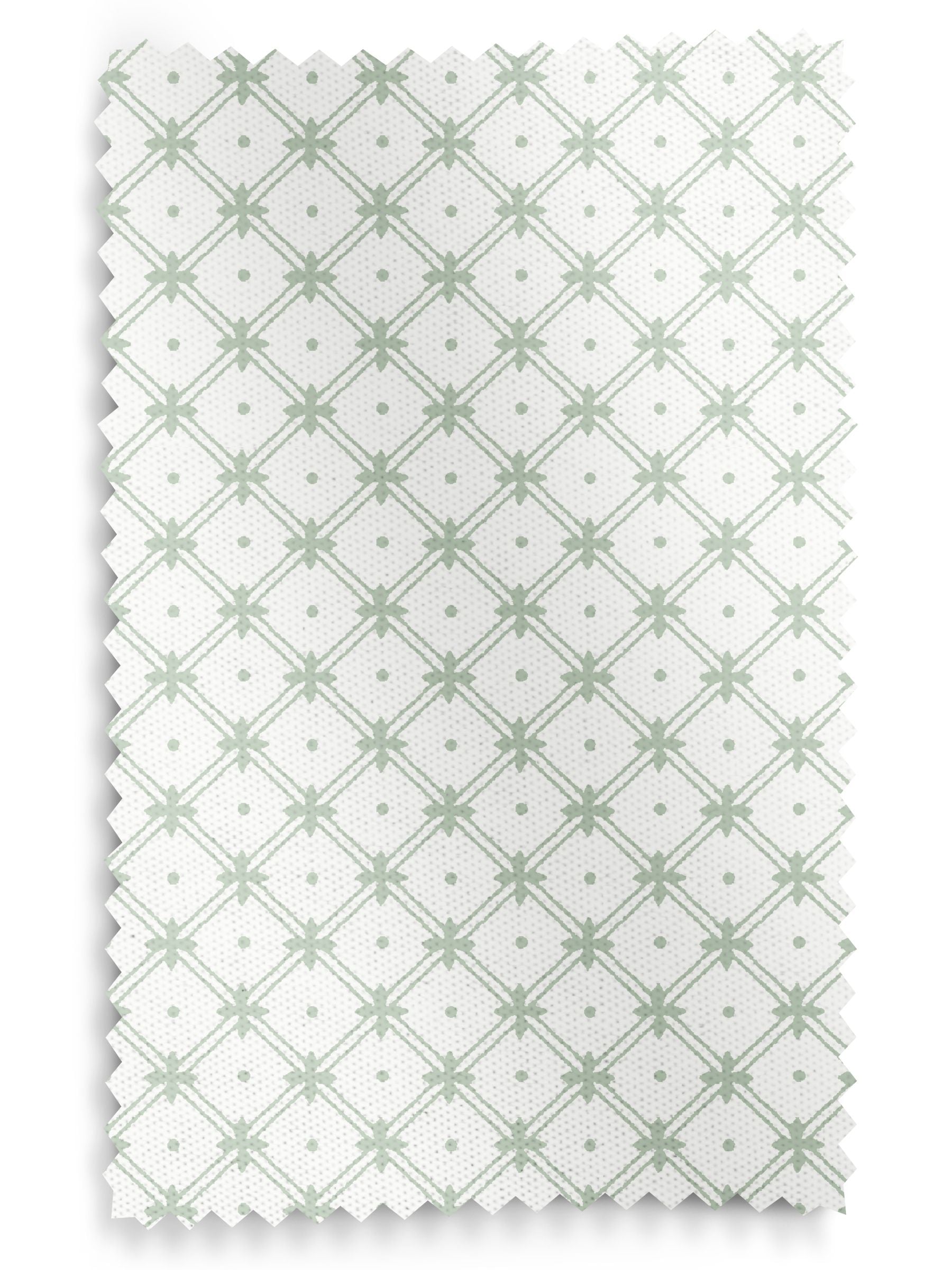 Laura Ashley Sage Wickerwork made to measure curtains - British product
