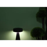 Habitat table top solar light black, imported from the UK