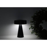 Habitat table top solar light black, imported from the UK