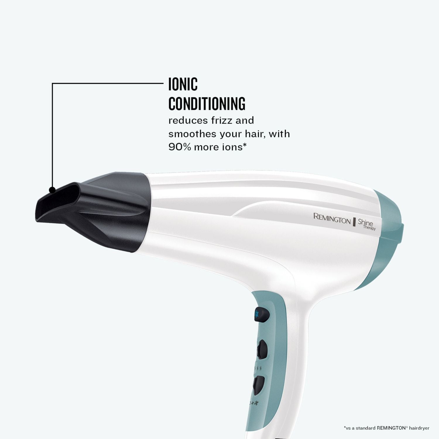 Remington Shine Therapy hair dryer (British brand)