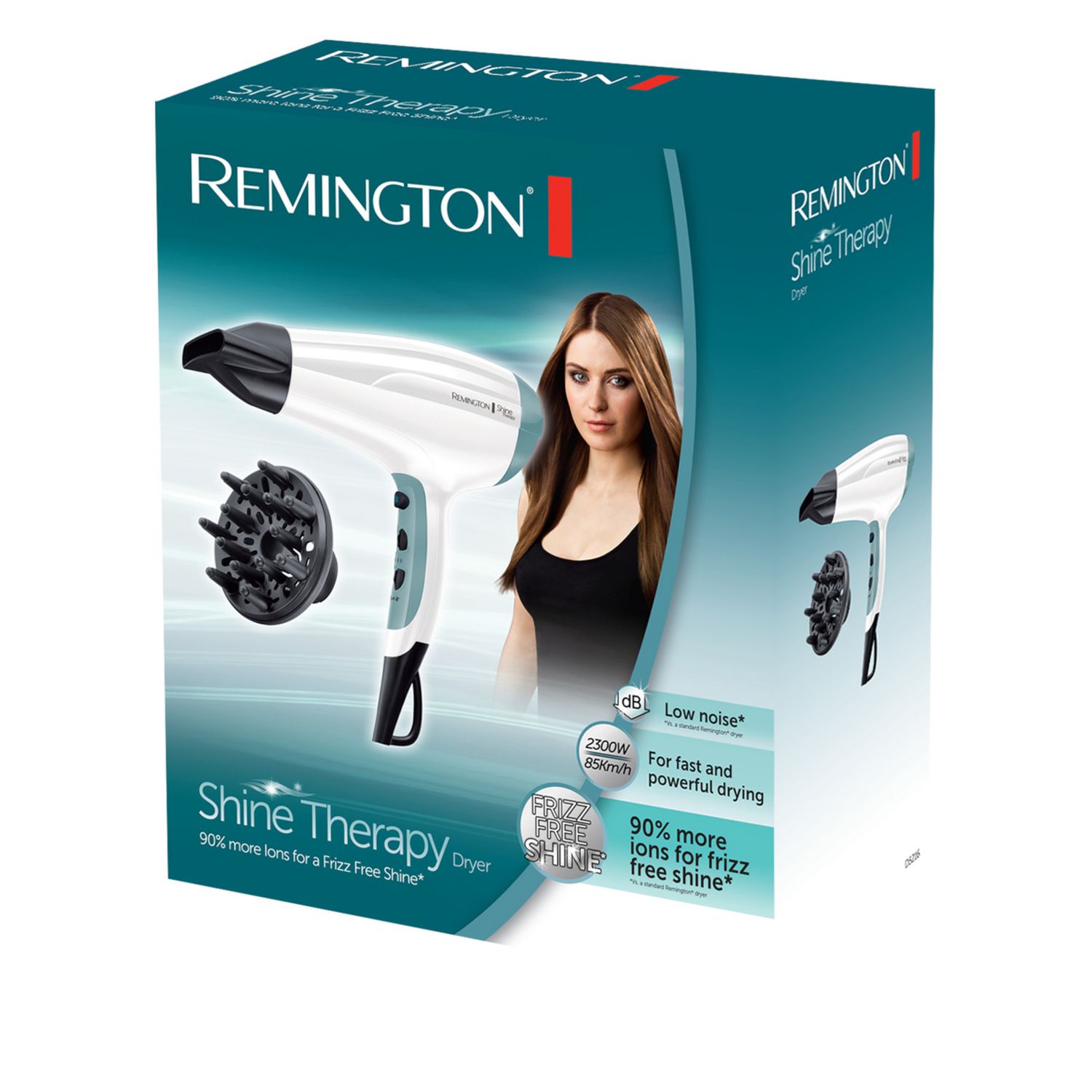 Remington Shine Therapy hair dryer (British brand)