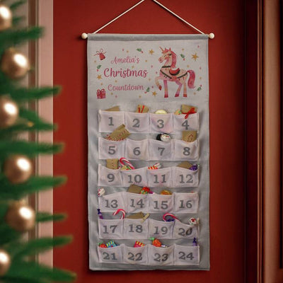 Argos Personalised Message Unicorn Advent Calendar- Buy online at McGrocer