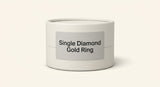 Cartier 18ct yellow-gold diamond wedding ring 0.01ct, imported from the UK