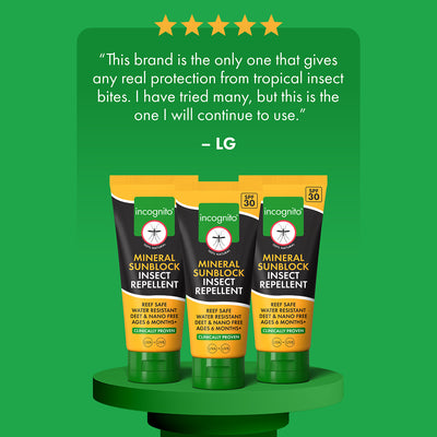 Holland & Barrett Incognito Mineral Sun Cream Insect Repellent SPF30 100ml- Buy online at McGrocer