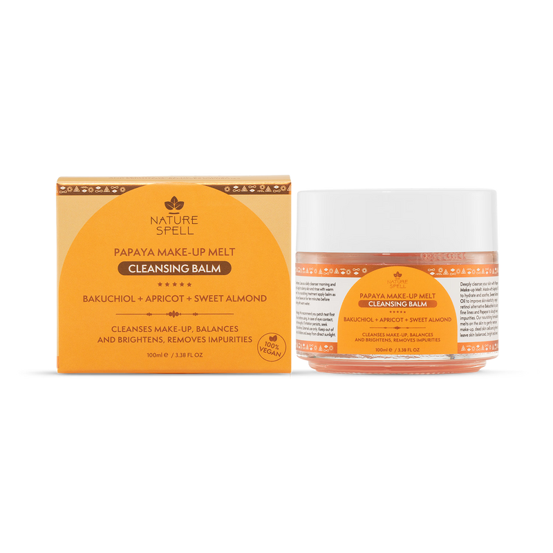 Nature Spell Papaya Make-Up Melt Cleansing Balm 100ml, UK version