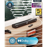 Majority Elias 2.0.2Ch soundbar 61cm, imported from the UK