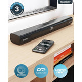 Majority Elias 2.0.2Ch soundbar 61cm, imported from the UK