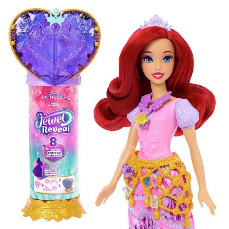 Disney Jewel Reveal Ariel doll 32cm, UK version