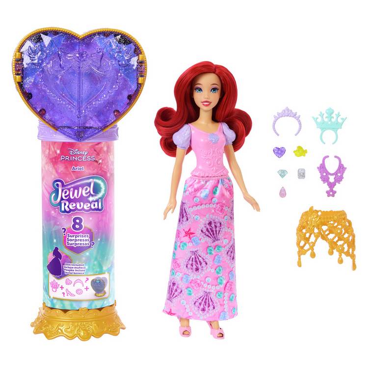 Disney Jewel Reveal Ariel doll 32cm, UK version