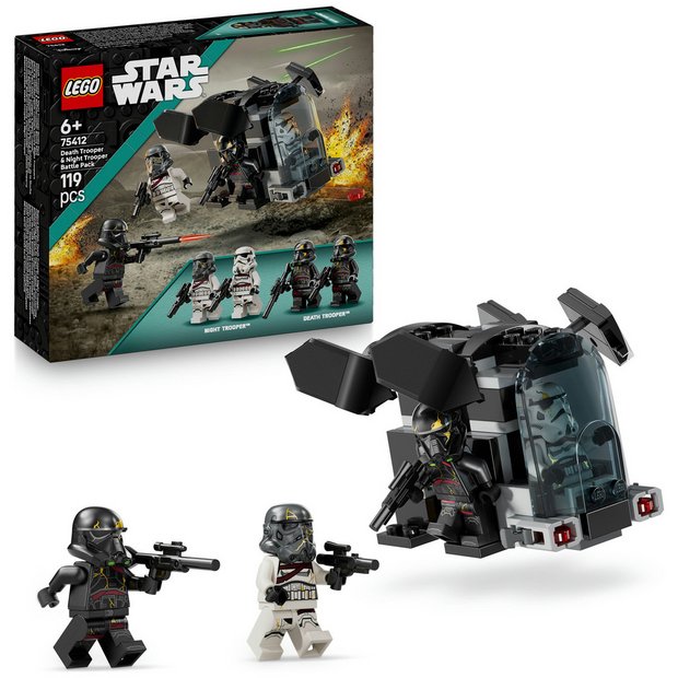 LEGO Star Wars Death Trooper and Night Trooper Battle Pack building toy, UK version