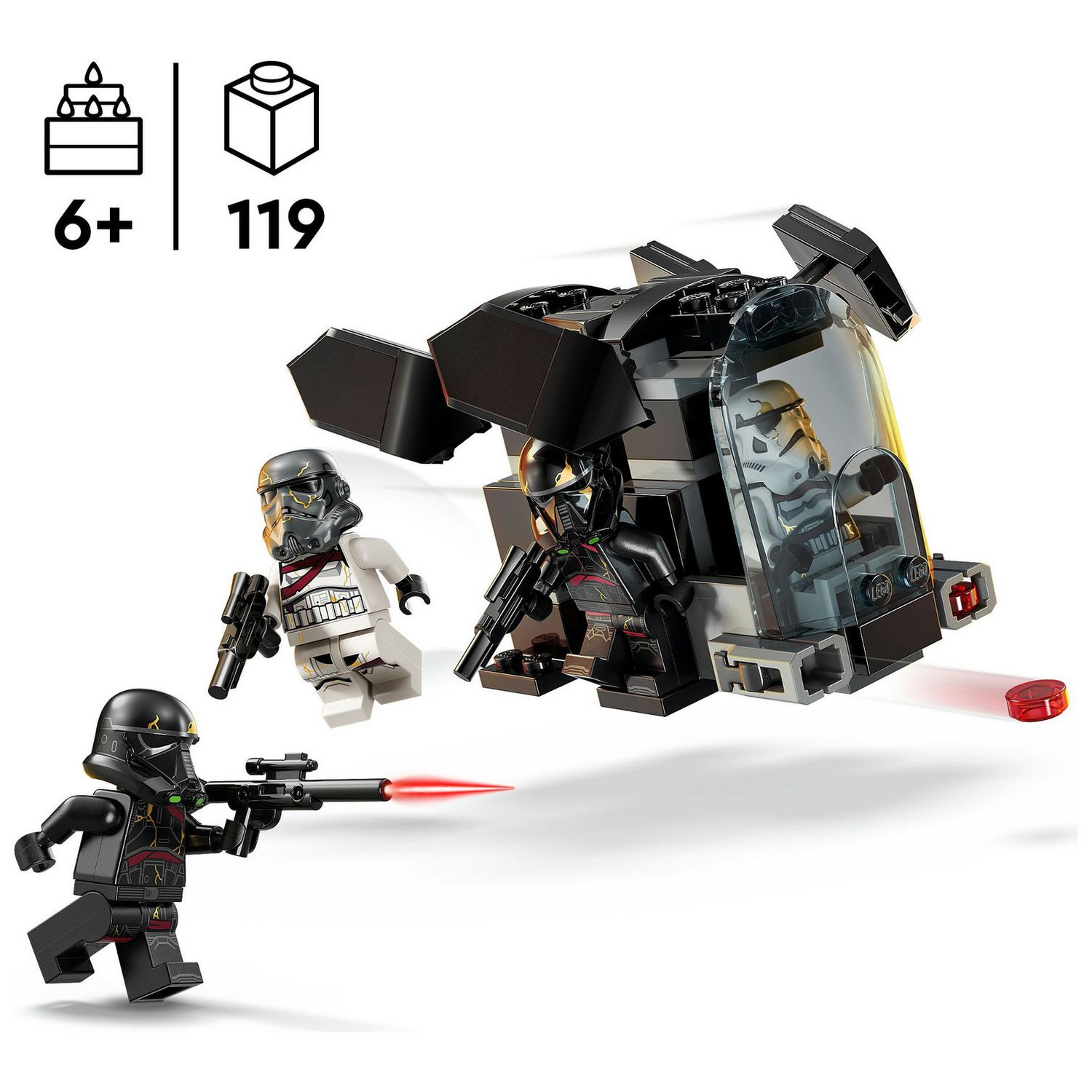 LEGO Star Wars Death Trooper and Night Trooper Battle Pack building toy, UK version