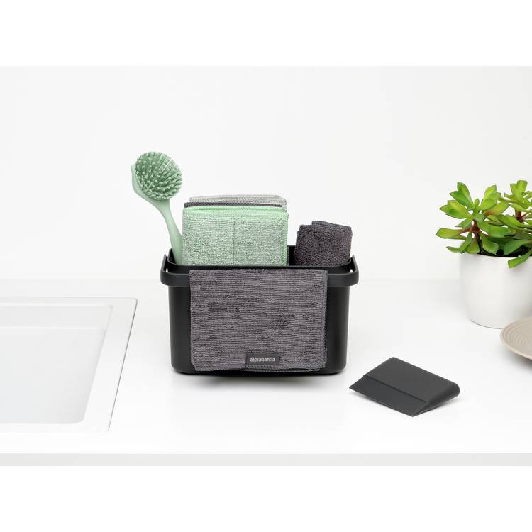 Brabantia SinkSide Cleaning Caddy Dark Grey, UK version