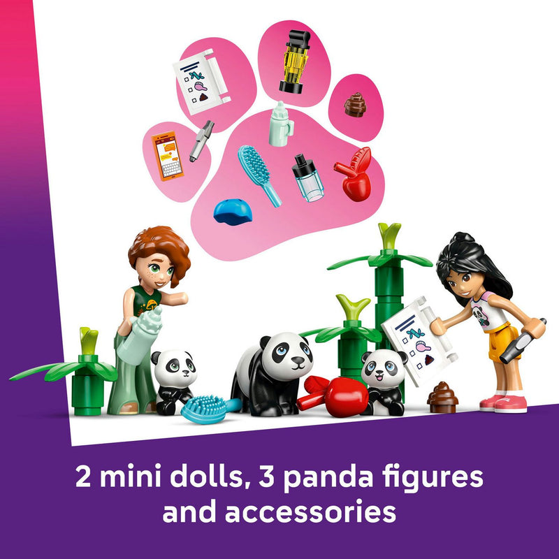 LEGO Friends Panda Sanctuary building toy, imported from the UK