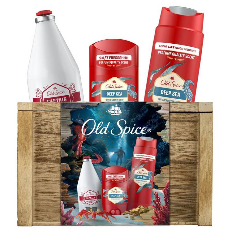 Old Spice Treasure Chest Gift Set - British product