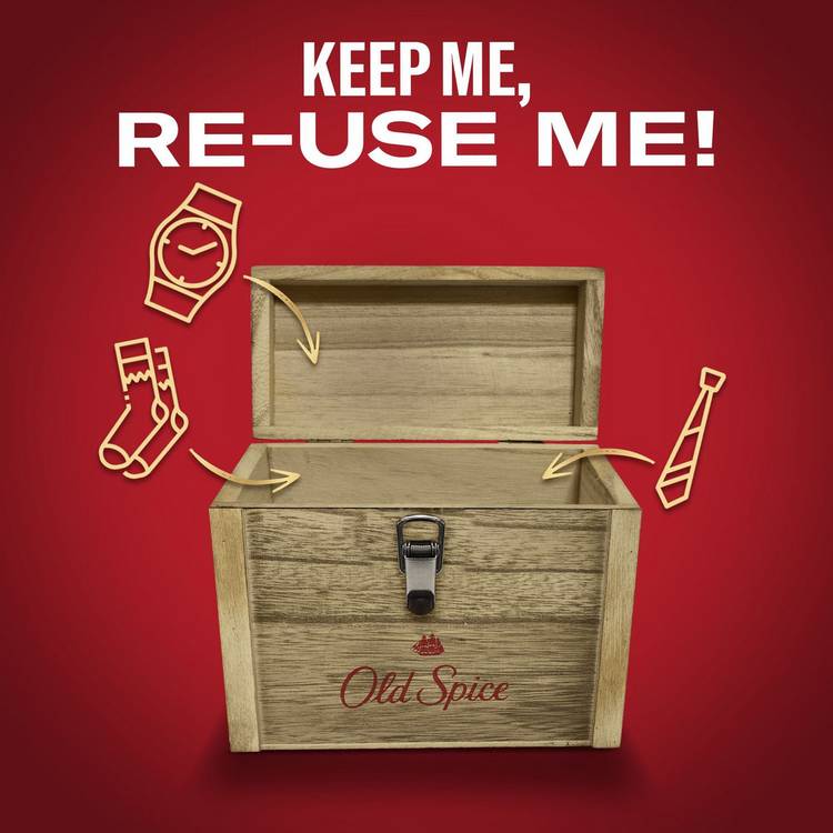 Old Spice Treasure Chest Gift Set - British product