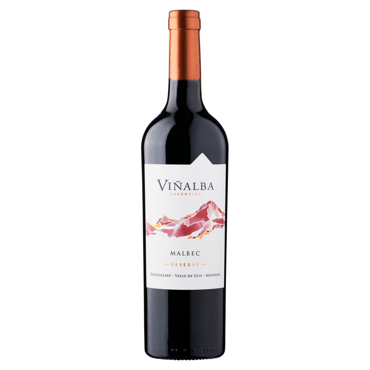 Vinalba Reserve Malbec red wine 75cl, imported from the UK