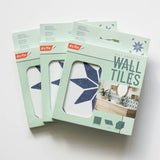 DC Fix Alia Blue self-adhesive wall tiles 150x150mm (British brand)