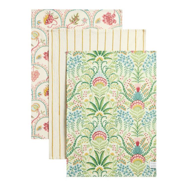 Sanderson National Trust cotton tea towels 66x46cm (British brand)