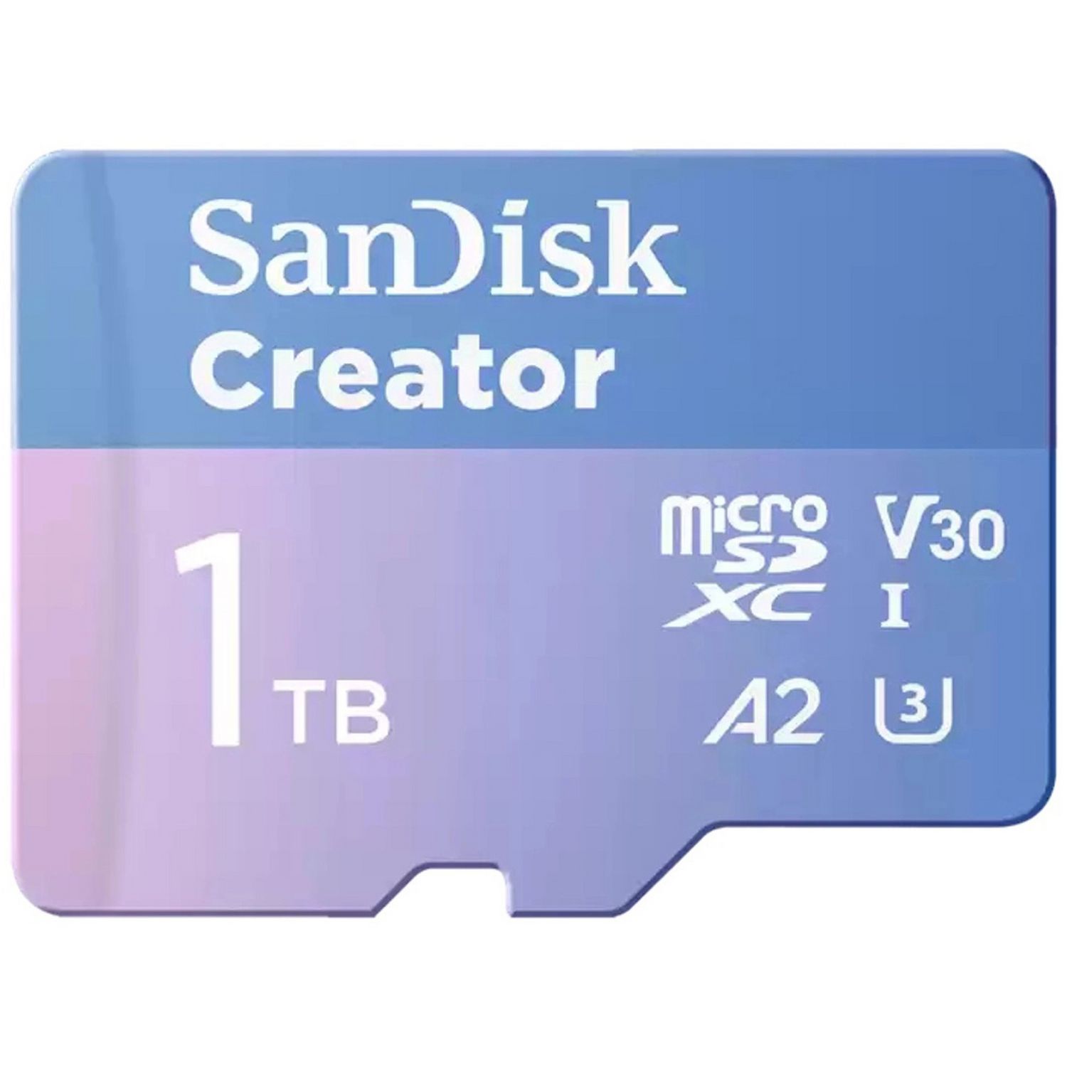 SanDisk Creator 1TB microSD memory card (British brand)