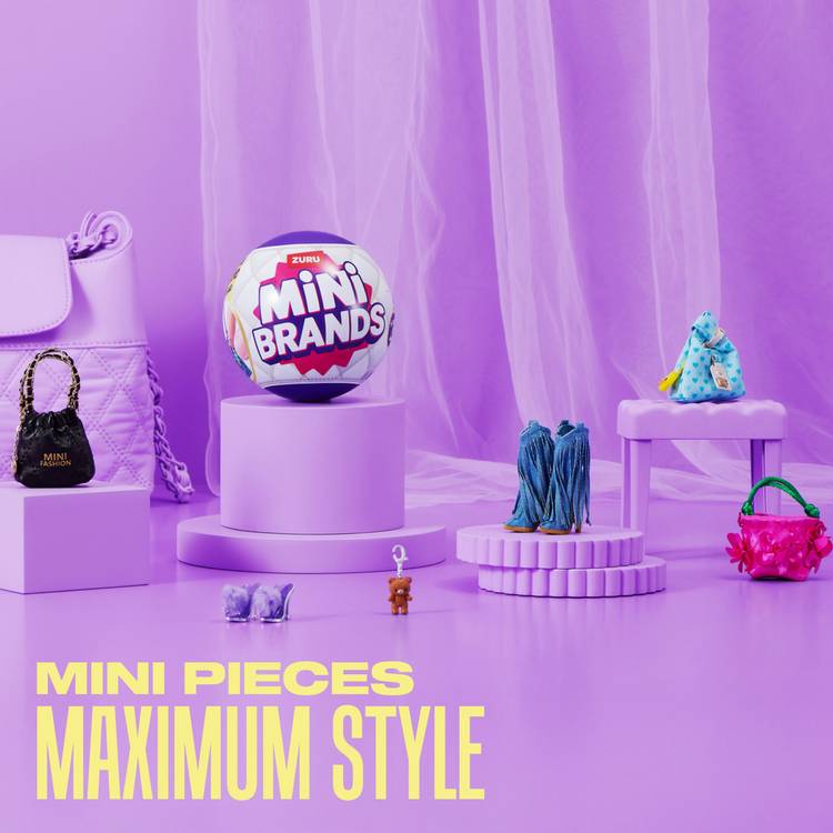 Zuru Mini Brands Fashion collectible toy mystery capsule, imported from the UK