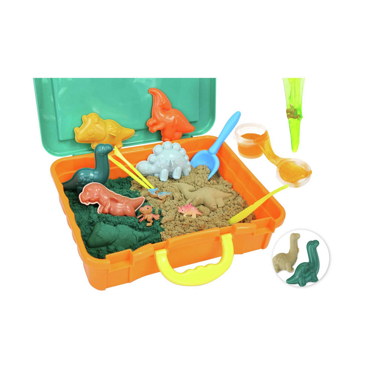 Chad Valley Sensory Adventure Set with slime and sand, UK version