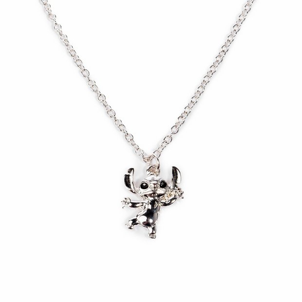 Custard London Stitch pendant and flower earring set - British product